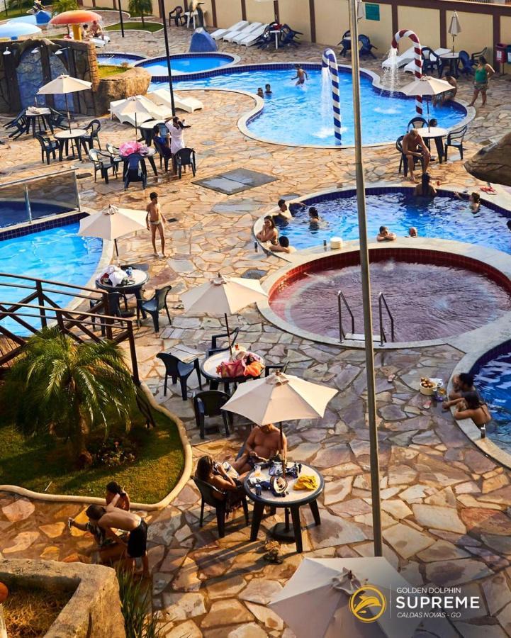 Golden Dolphin Grande Hotel Caldas Novas - Achei Ferias - Com Roupa De Cama Exterior foto