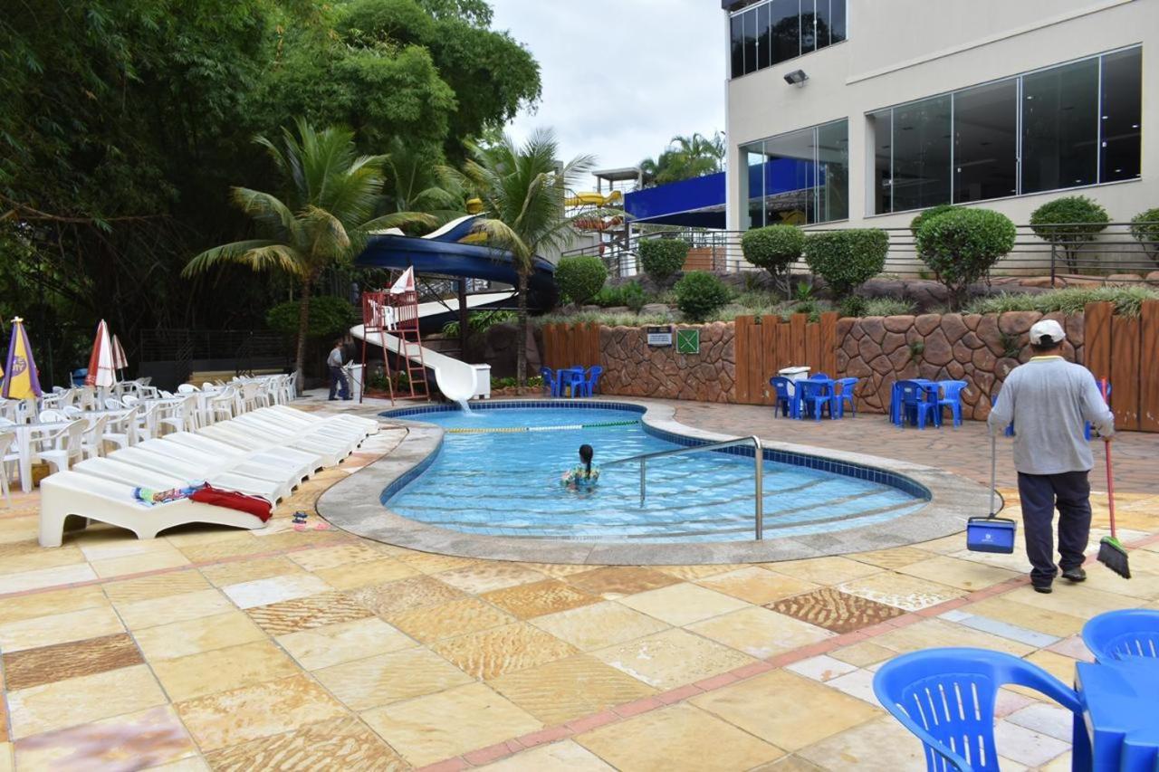 Golden Dolphin Grande Hotel Caldas Novas - Achei Ferias - Com Roupa De Cama Exterior foto