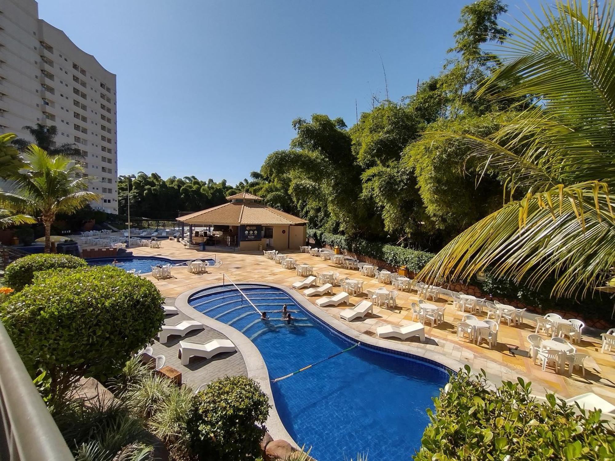 Golden Dolphin Grande Hotel Caldas Novas - Achei Ferias - Com Roupa De Cama Exterior foto