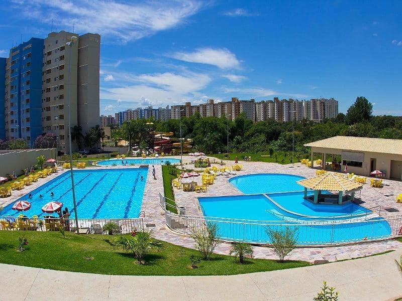 Golden Dolphin Grande Hotel Caldas Novas - Achei Ferias - Com Roupa De Cama Exterior foto