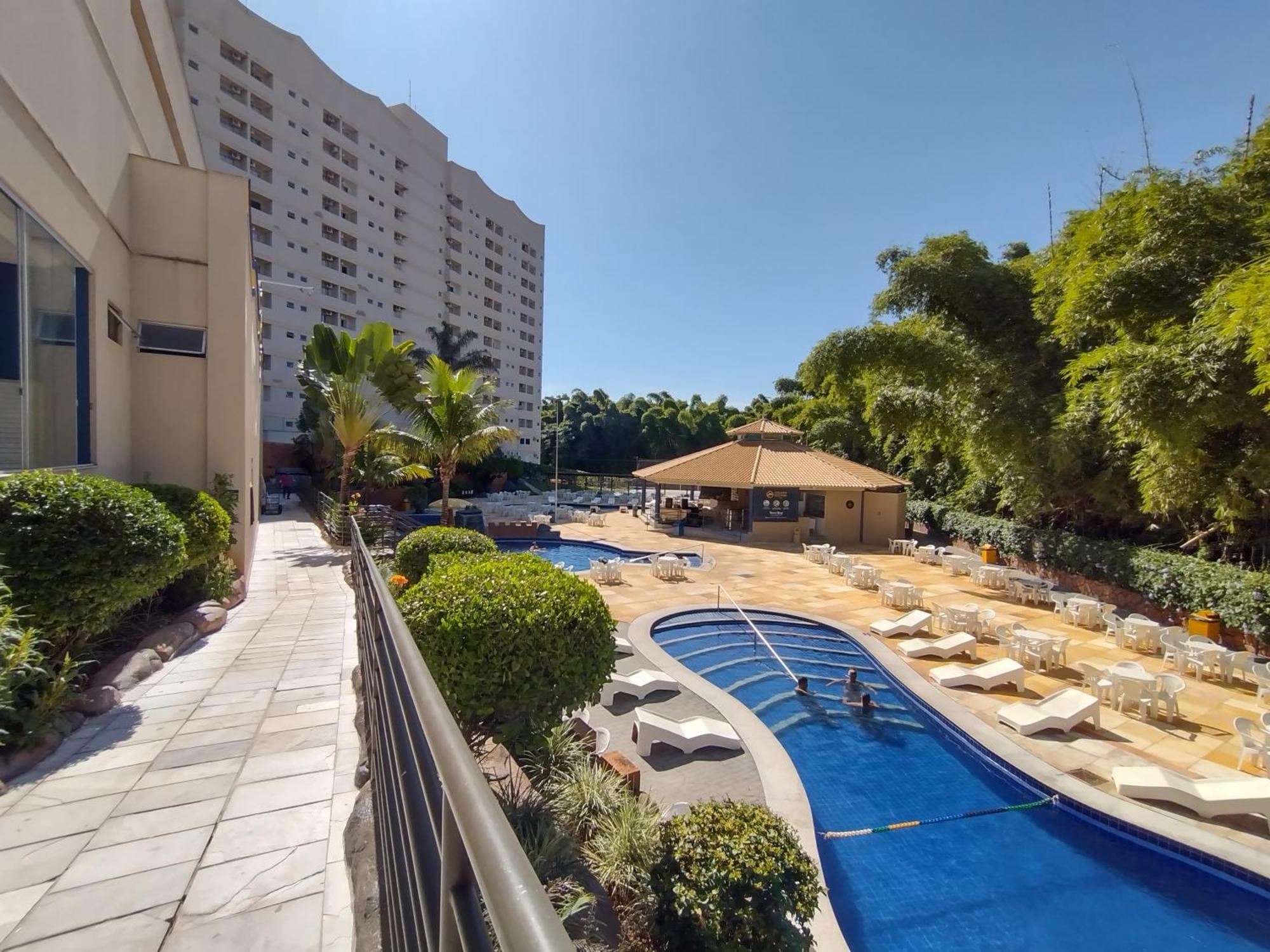 Golden Dolphin Grande Hotel Caldas Novas - Achei Ferias - Com Roupa De Cama Exterior foto